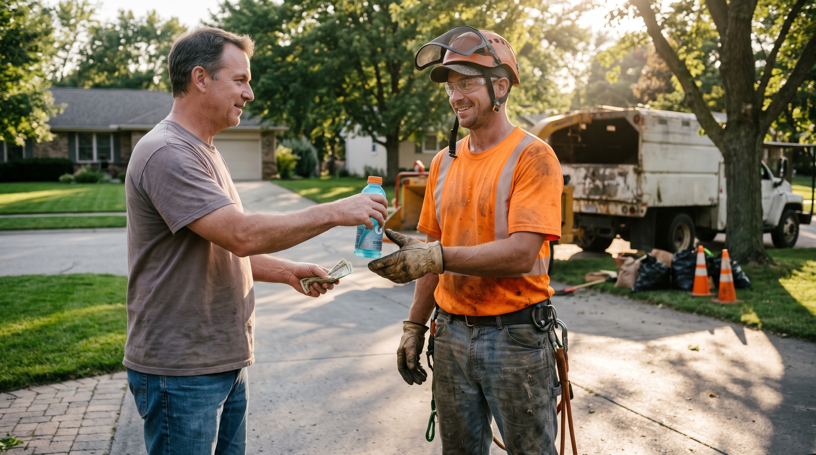 Do You Tip Tree Removal Workers? Etiquette, Cash Amounts and Alternatives