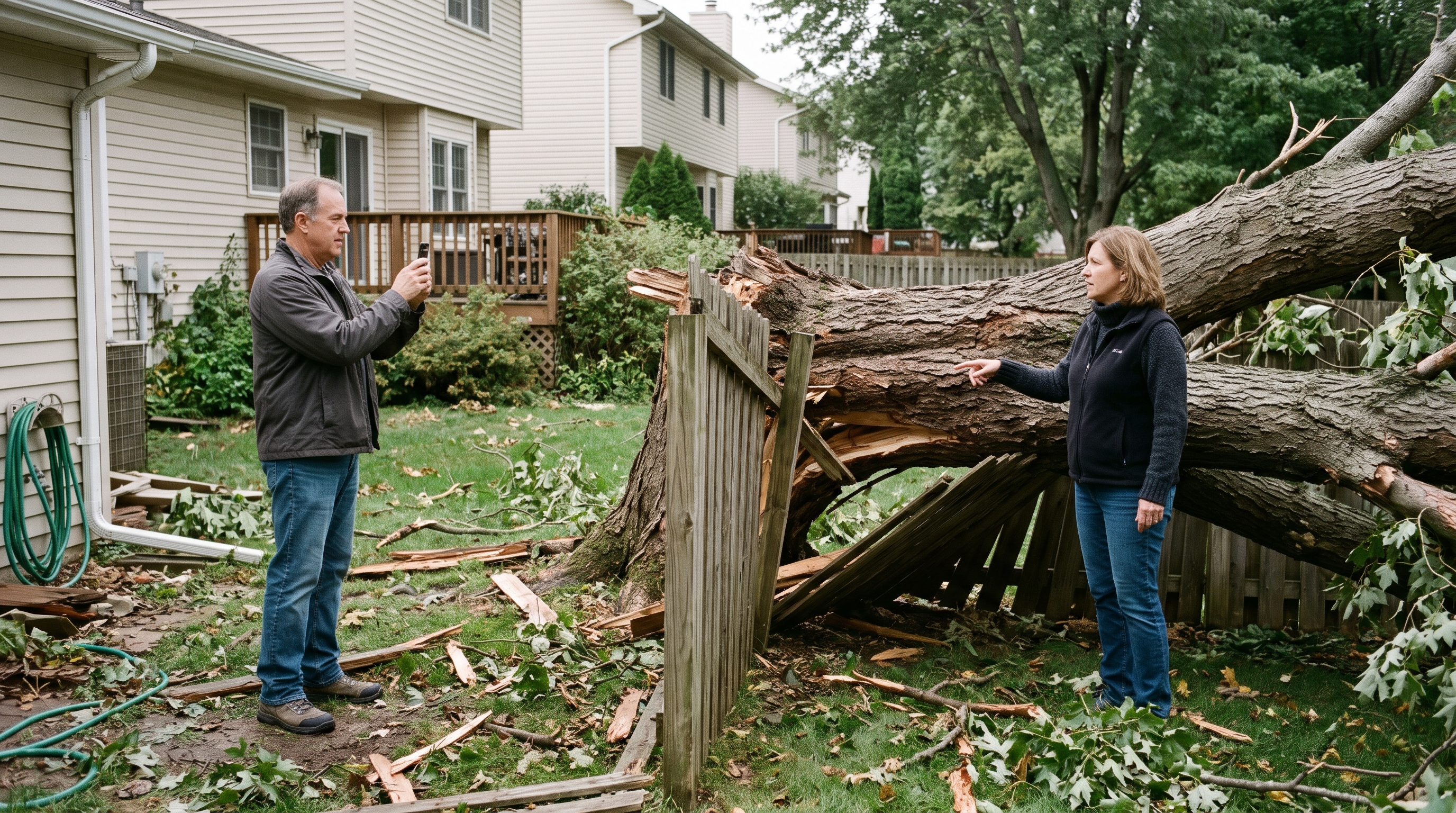 Who Is Responsible for Fallen Tree Removal? Neighbors, Lines and Permits